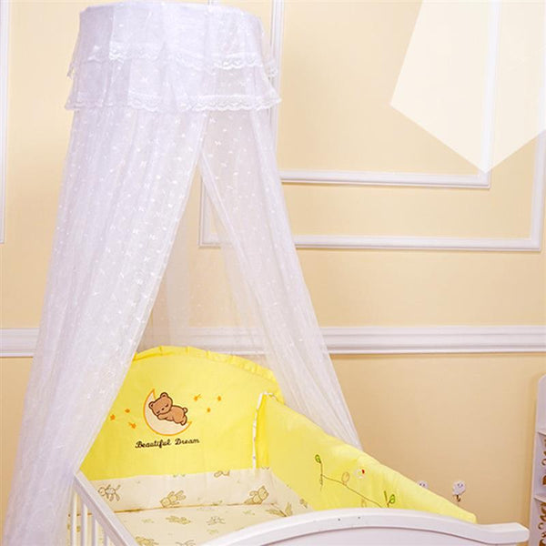 Firm Iron Mosquito Net Stand Holder Set Universal Adjustable Clip-On Crib Canopy Holder Mosquito Net Mounting Accessories