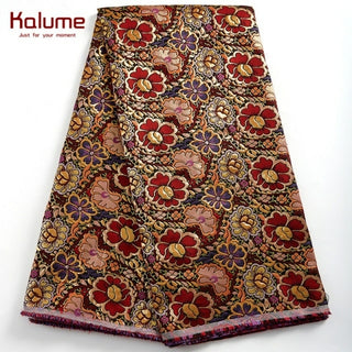 Buy 3 African Brocade Lace Fabric