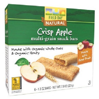 Field Day Snk Bar Crisp Apple (6x7.8OZ )
