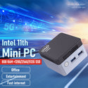 BYONE Mini PC Intel 11th Generation Processor Business Game Suitable