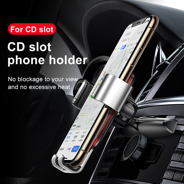 Baseus Gravity Car Phone Holder Support Smartphone Car Bracket CD Slot