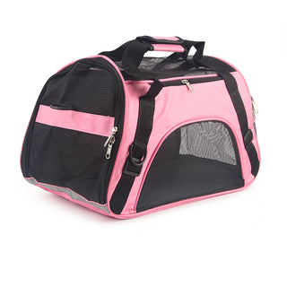 Buy pink Cat Carrier Soft Sided Airline Approved Pet Carrier Bag Pet Travel