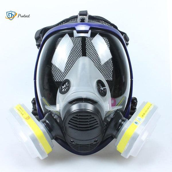 Chemical mask 6800 15/17 in 1 gas mask dust respirator paint