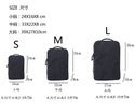 Cordura Durable Travel Pack Set Clutch Bag YKK Zipper Travel Storage