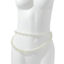 Sexy Imitation Pearl Bra Bralette Body Chain