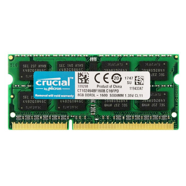 Crucial DDR3L DDR4 2G 4GB 8GB 16GB 1333 PC3 12800 1600Mhz 2400 2666MHZ