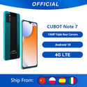 Cubot Note 7 Smartphone Triple Camera 13MP 4G LTE 5.5 Inch Screen