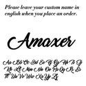 Customized Letter Name Necklace Stainless Steel Custom Personalized