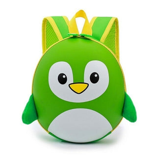 Buy green Cute Children&#39;s Schoolbag New Penguin Eggshell Backpack for Girls Boys