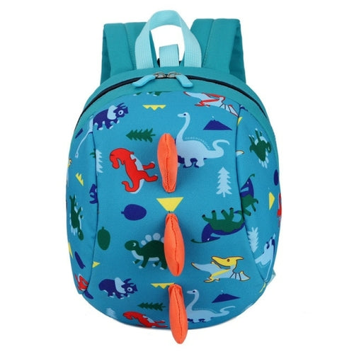 Cute School Backpack Anti lost Kids Bag Cartoon Animal Dinosaur