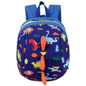 Cute School Backpack Anti lost Kids Bag Cartoon Animal Dinosaur