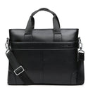 Dress Men's Shoulder Bag Men Briefcase Pu Leather Business Casual Tote