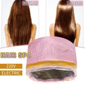Electric Hair Cap Hat Salon Spa Steamer Hair Thermal Treatment
