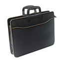 Fashion file bag portable briefcase men business office bag trend