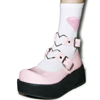 Buy pink-style-9 Goth Wedges