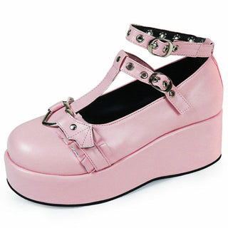 Buy pink-style-8 Goth Wedges
