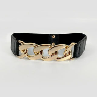 Buy gold-chain-belt Gold chain belt elastic