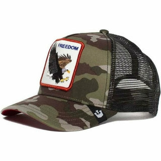 Buy freedom-color Animal Snapback Cotton Baseball Cap