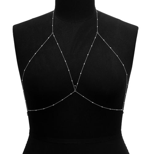 IngeSight.Z Simple Style Chain Necklace Belly Body Chain Fashion Sexy