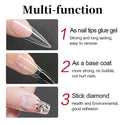 New 3in1 Nail Gel Glue Builder Extension Gel For Nail False Tips