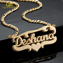 Double Name Necklace Custom Made