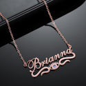 Personalized Evil Eye Name Necklaces Custom Blue Eyes Names Chain
