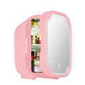 Portable 8L Refrigerator With LED Light Cosmetic Skincare