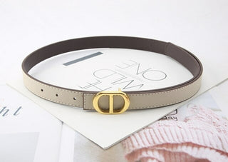 Buy gray Gold Pin Buckle Belts