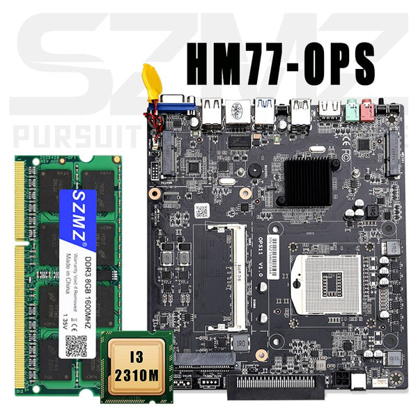SZMZ OPS 11 Mini PC DDR3 1600MHZ I3 2310M 8G RAM 256G SSD, Gaming PC,