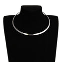 Simple Fashion Round Torques Collares Choker Necklace Punk Rock