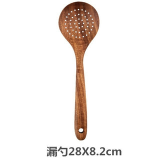 Buy wood-colander Silicone Kitchenware Cooking Utensils Spatula Beef Meat Egg