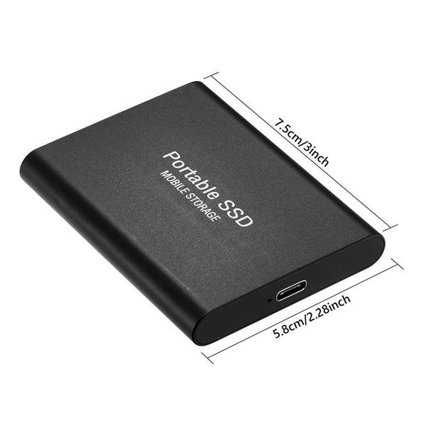 USB 3.1 8TB SSD External Moblie Hard Drive Portable High Speed Hard