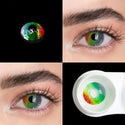 UYAAI 2pcs Halloween Colorful Contact Lenses Anime Cosplay Eye Lenses