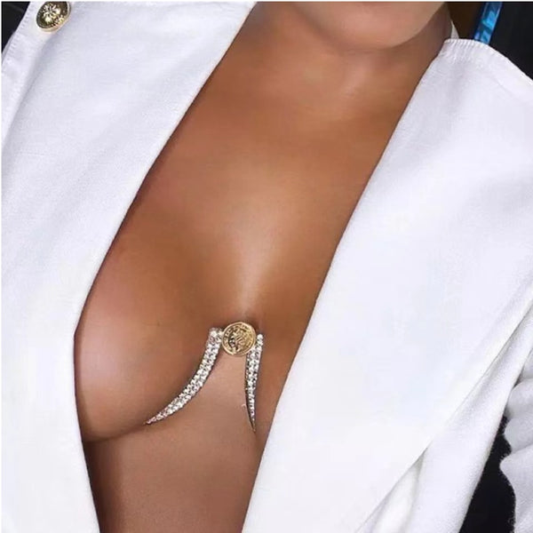 Upscale Delicate Woman Chest Bracket Bras Chain Body Jewelry Trendy