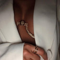 Upscale Delicate Woman Chest Bracket Bras Chain Body Jewelry Trendy