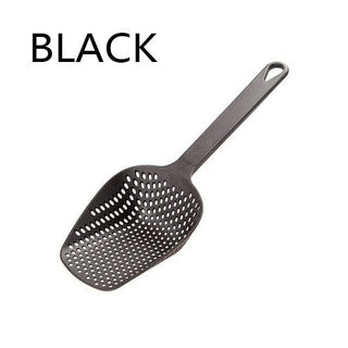 Buy black Vegetable Strainer Cooking Shovels Vegetable French Fries Strainer