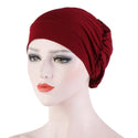 Women Turban Hat Soft Jersey Hijab Headwear Scarf Wrap Hair Loss
