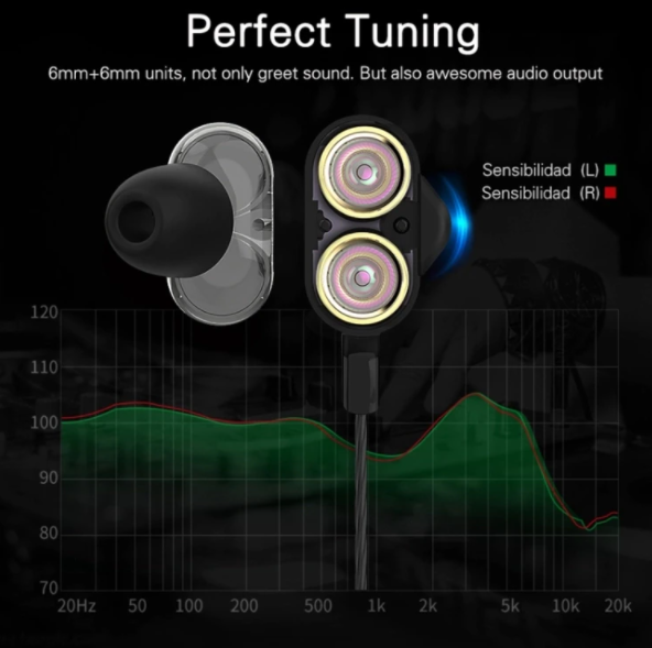 6D Stereo Bass Headphones