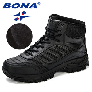 Buy black BONA Men Hiking Shoes