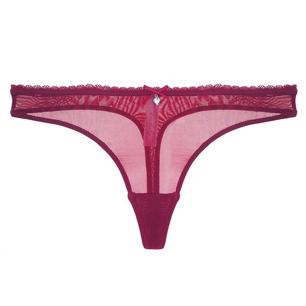 Varsbaby Sexy Mesh Lace Underwear Transparent Unlined 1 Bra+2 Panties Bra Set Plus Size 32-42cde