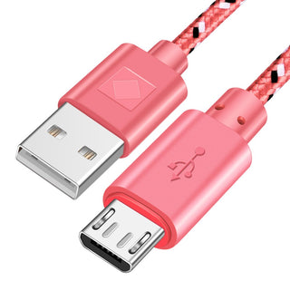 Buy pink OLAF 5V 2.4A Micro USB Cable 1m 2m 3m