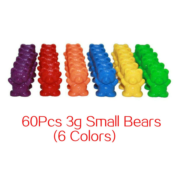 Kids Math Match Game Counting Bears Montessori Number Cognition Rainbow Matching Game Educational Toys for Children Toddler Gift