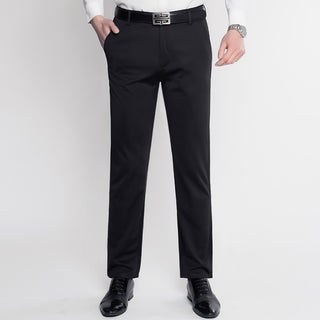Buy thin-elastic-black Elastic Work Pants