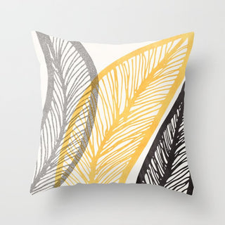 Buy gold-plants-005 Hot Gold Throw Pillows