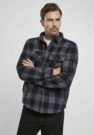 Buy grey Authentic Light Lumber Style Jacket Shirt (3 Colors, up to size 7XL)