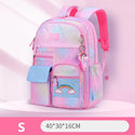 2022 New Primary School Backpack Cute Colorful Bags for Girls Princess School Bags Waterproof Children Rainbow Series Schoolbags