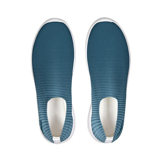 FYC Athletic Lightweight Blue Hyper Drive Flyknit Slip-On Shoes