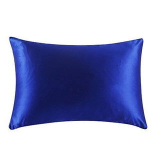 Buy royal-blue 100% Nature Mulberry Silk Pillowcase