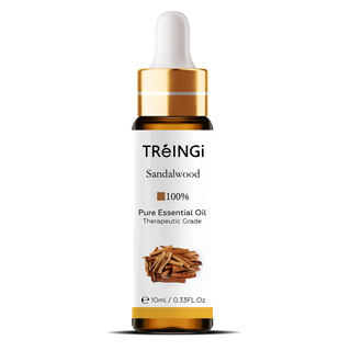 Buy sandalwood 10ml With Dropper Pure Natural Essential Oil