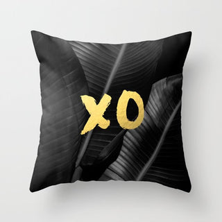 Buy gold-plants-039 Hot Gold Throw Pillows